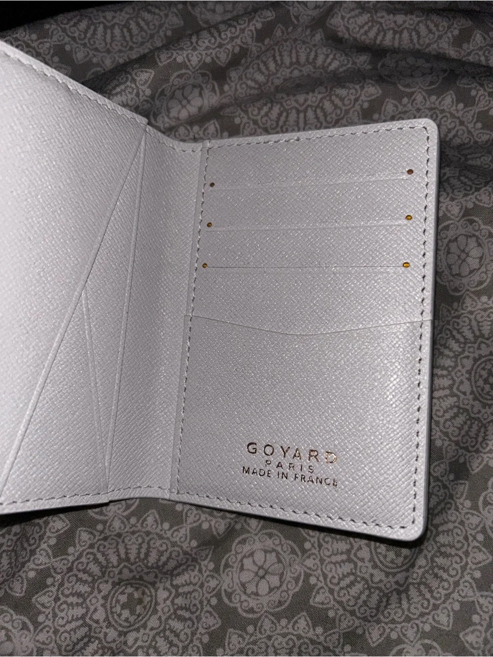 Goyard signature chevron